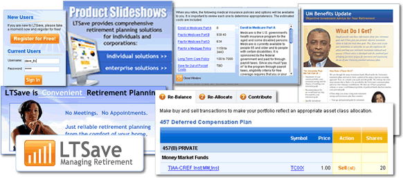 LTSave screen capture collage